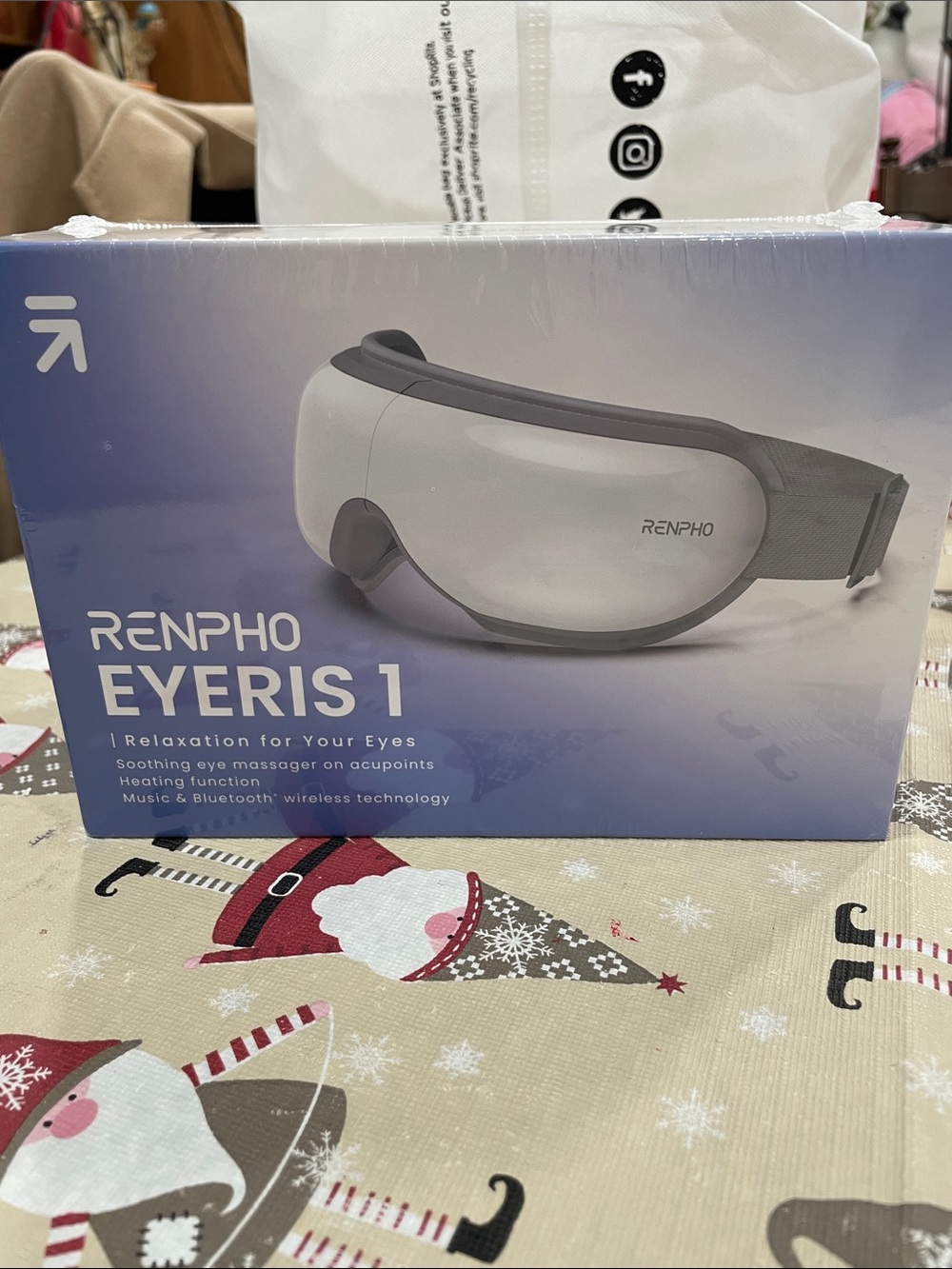 Eyeris 1 Eye Massager - White